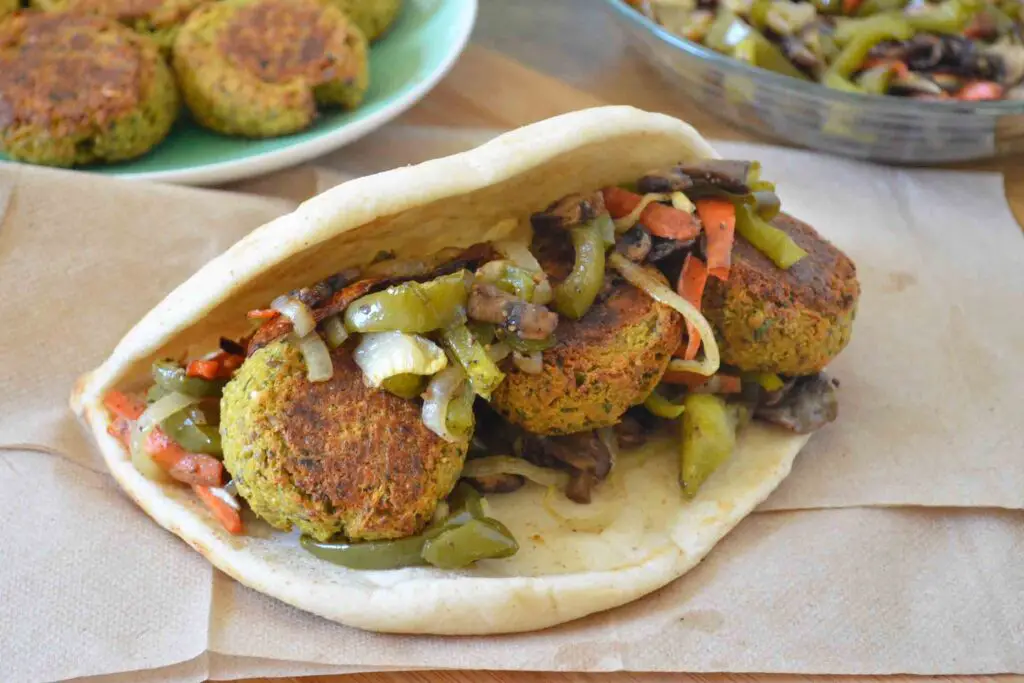 falafel with canned chickpeas