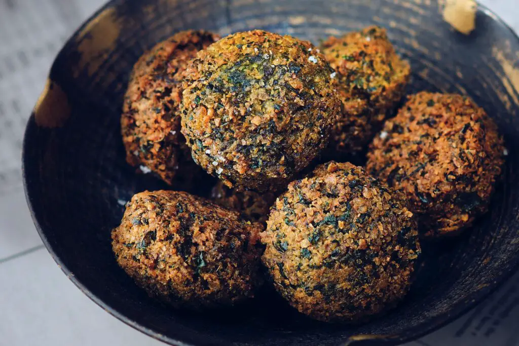 what are falafels made of