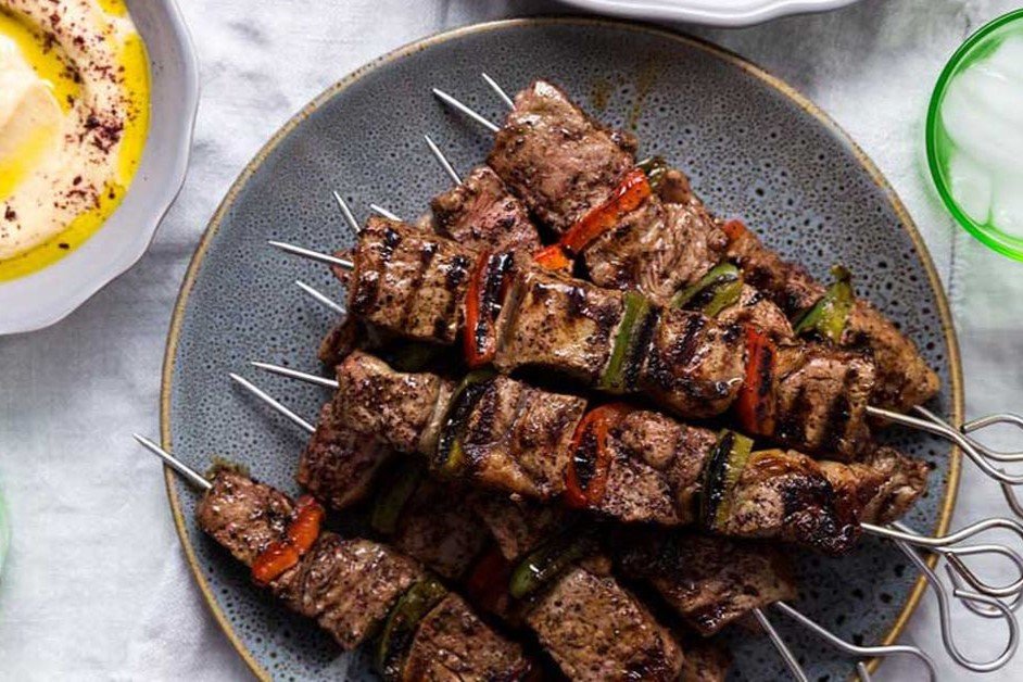 middle eastern beef kabob