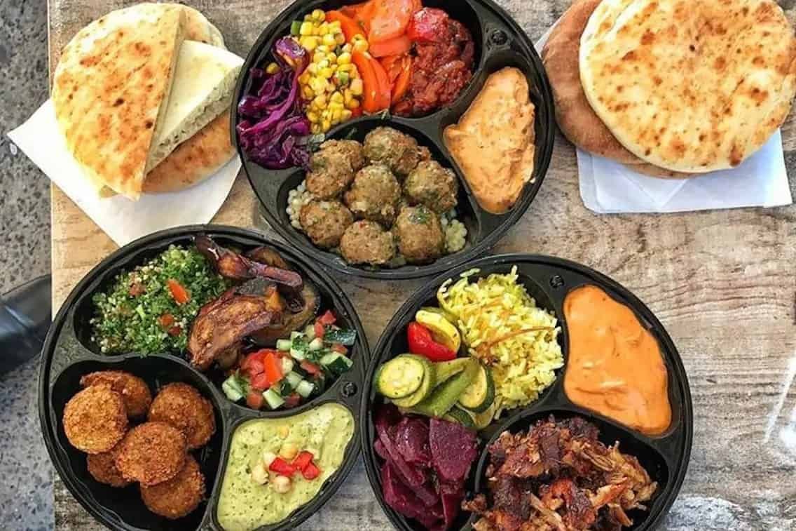 middle eastern menu