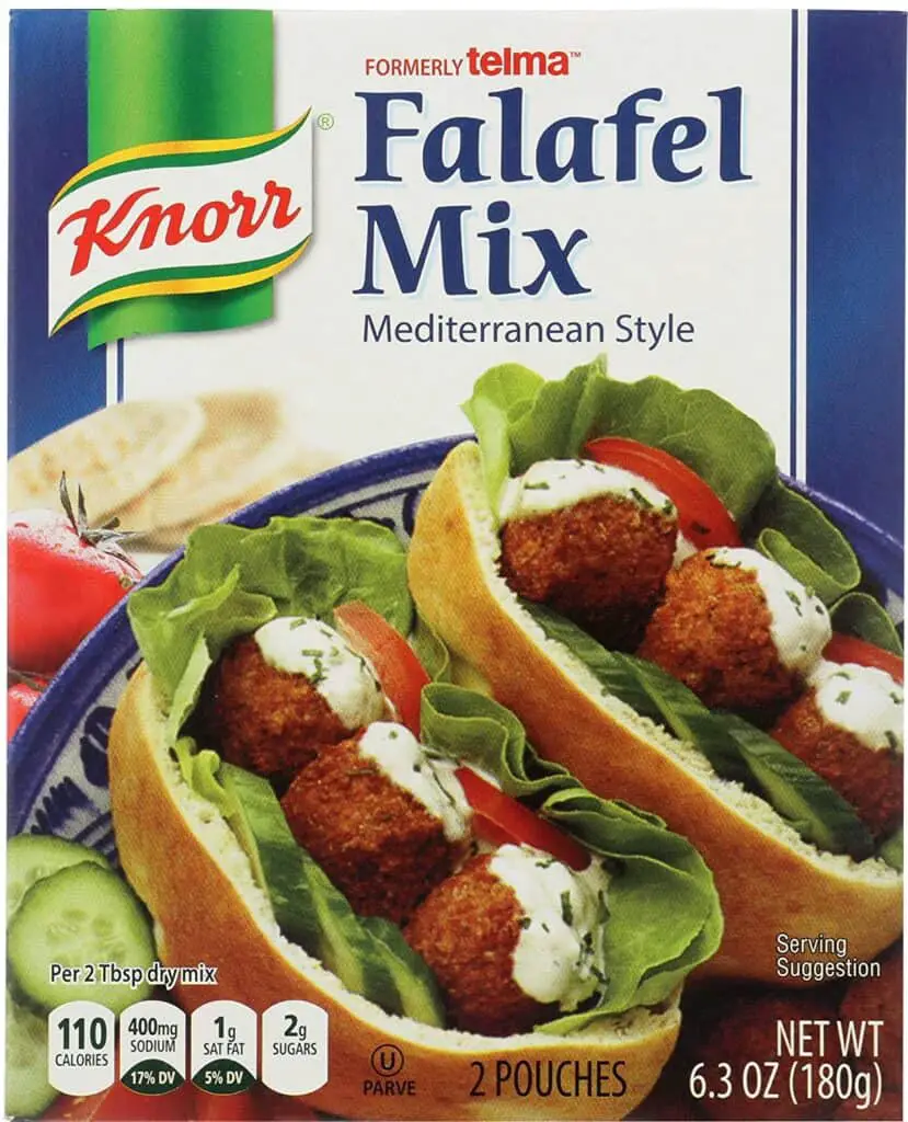 Knorr Falafel Mix Instructions