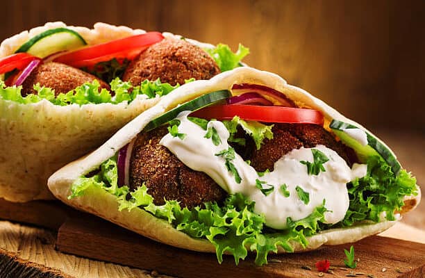 what is falafel sandwich